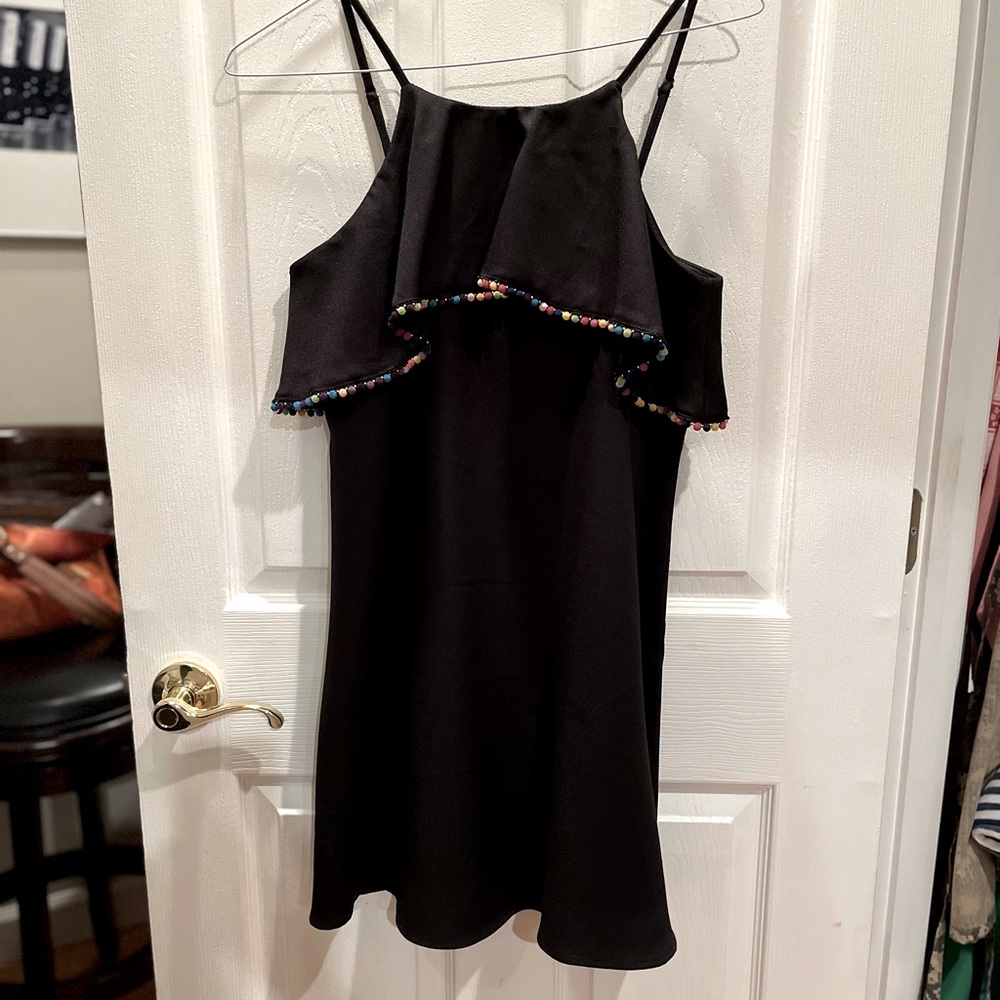 Little black Pom dress
